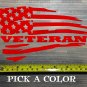 Veteran Flag Sticker Decal Sitka Gear Bravo Company 8" USA 5.11 Tactical KUIU XO