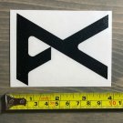 Anon Goggles Decal Sticker Black Burton AK Uninc Custom Sunglasses Visor XO