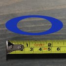 2.5" Oakley Decal Sticker Blue Goggles Sunglasses USA Flag Helmet Visor XO