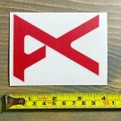 Anon Goggles Decal Sticker Red Burton AK Uninc Custom Sunglasses Visor XO