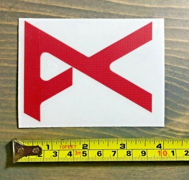 Anon Goggles Decal Sticker Red Burton AK Uninc Custom Sunglasses Visor XO