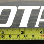 5.5" SOTAR Whitewater Decal White Sticker Kayak Canoe SUP Surf Whitewater Rafting