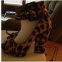 Nine West Platform Animal Pattern