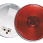 0208069- 4" Red Round Lamp- Incandescent