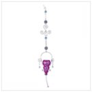 Purple Hummingbird Feeder