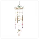 Hummingbird "Welcome" Windchime