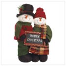 Plush snowman Couple