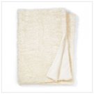 White full Size Faux Fur Blanket