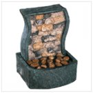 Rock Wall TableTop Fountain