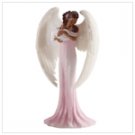 Elegant Angel With Infant
