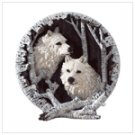 White Wolf Collector's Plate