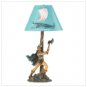 Viking warrior lamp