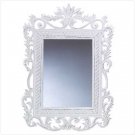Genteel white mirror