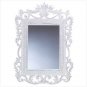 Genteel white mirror