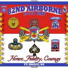 5-73 CAV SQUADRON BLANKET WITH TROOP LOGOS