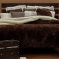 Brown reversible blanket full/twin