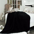 Black blanket twin size