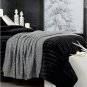 Gray blanket twin size