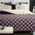 Purple reversible blanket twin/full