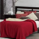 Red reversible blanket full size