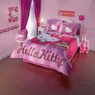 Hello kitty comforter sheet set twin size