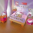 Hello kitty lightweight comforter sheet set twin size