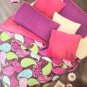 Multicolor reversible blanket twin