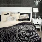 Reversible blanket queen/king