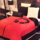 Reversible dj blanket twin/full