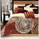 Reversibles circles blanket twin/full