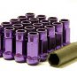 MUTEKI SR48 PURPLE OPEN END LUG NUT SET 12 X 1.5