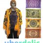 ॐ INDIAN SCARF SHAWL ॐ Cotton printed 110x140cm hippy wrap wall hanging UKSELR ॐ