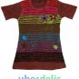 ॐ Handmade Nepalese Womens T SHIRT ॐ  hippy boho NEPAL UKSLR M L XL all sizes ॐ