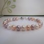 Multi-color Authentic Real Pearl Great Gatsby Hollywood Bracelet