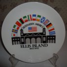 VINTAGE 8" ELLIS ISLAND 1892-1992 SOUVENIR CERAMIC PLATE