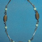 Vintage Bracelet 2 TONE Siver & Gold Hang Tah Signed MEDICI