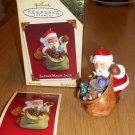 2005 HALLMARK SANTA'S MAGIC SACK ORNAMENT CLUB EXCLUSIVE MIB