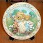 Cherished Teddies Plate Jack & Jill Nursey Rhyme Plate 1994 Enesco