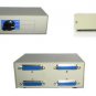 Data Transfer Manual Switch Box 4 Ports DB25 2-Way - 100% New!