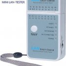 Mini LAN Tester for RJ45 Cat5 Cat6 Networks - 100% New!
