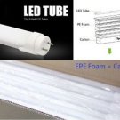 LOT of 25 Pieces LED T8 Tube 18W 1900lm 4000K AC100-277V Single End Power Input