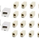 20 Pieces of RJ11 to BT Telephone Coupler 6P4C - 100% New!
