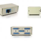 Data Transfer Manual Switch Box 4 Ports DB25 4-Way - 100% New!