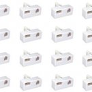 20 Pieces of BT Male to RJ11 + BT Female Telephone Splitter 6P4C - 100% New!