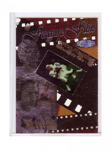 Peyton Manning 1998 Flair Showcase Feature Film RC Insert #9 of 10FF  Colts, Broncos