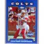 Peyton Manning 2008 Topps Chrome Blue Refractor #TC143 Colts, Broncos