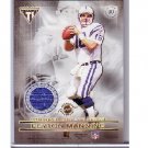 Peyton Manning 2001 Titanium Double Sided Jerseys #90 - Edgerrin James Colts