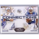Peyton Manning 2009 Prestige Connections #9 Colts, Broncos w/Harrison
