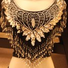 Handmade beaded shawl