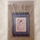 KNOTTED TREE "Red Bird Fraktur" cross stitch pattern